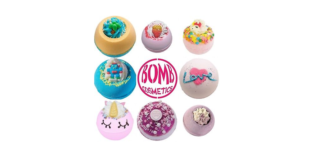 英國 BOMB COSMETICS 彩虹泡泡浴球160g