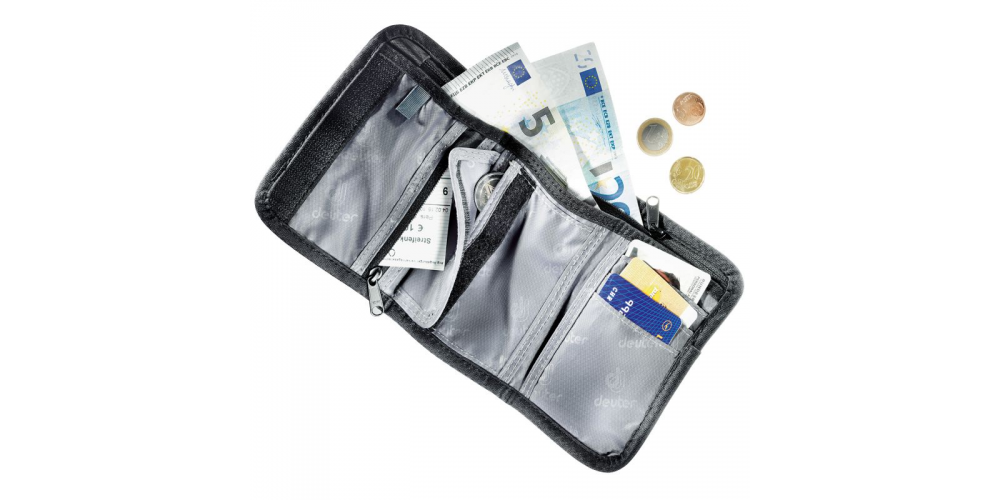 Deuter藍色旅遊錢包